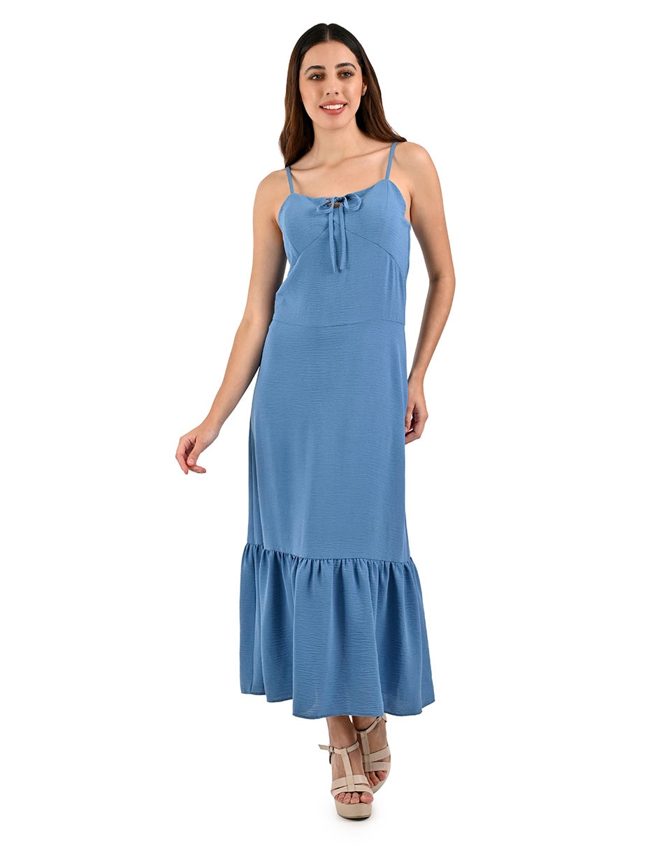 vestido crop casual para mujer