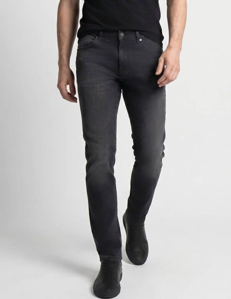 Jeans slim deslavado para hombre Jeans slim deslavado para hombre