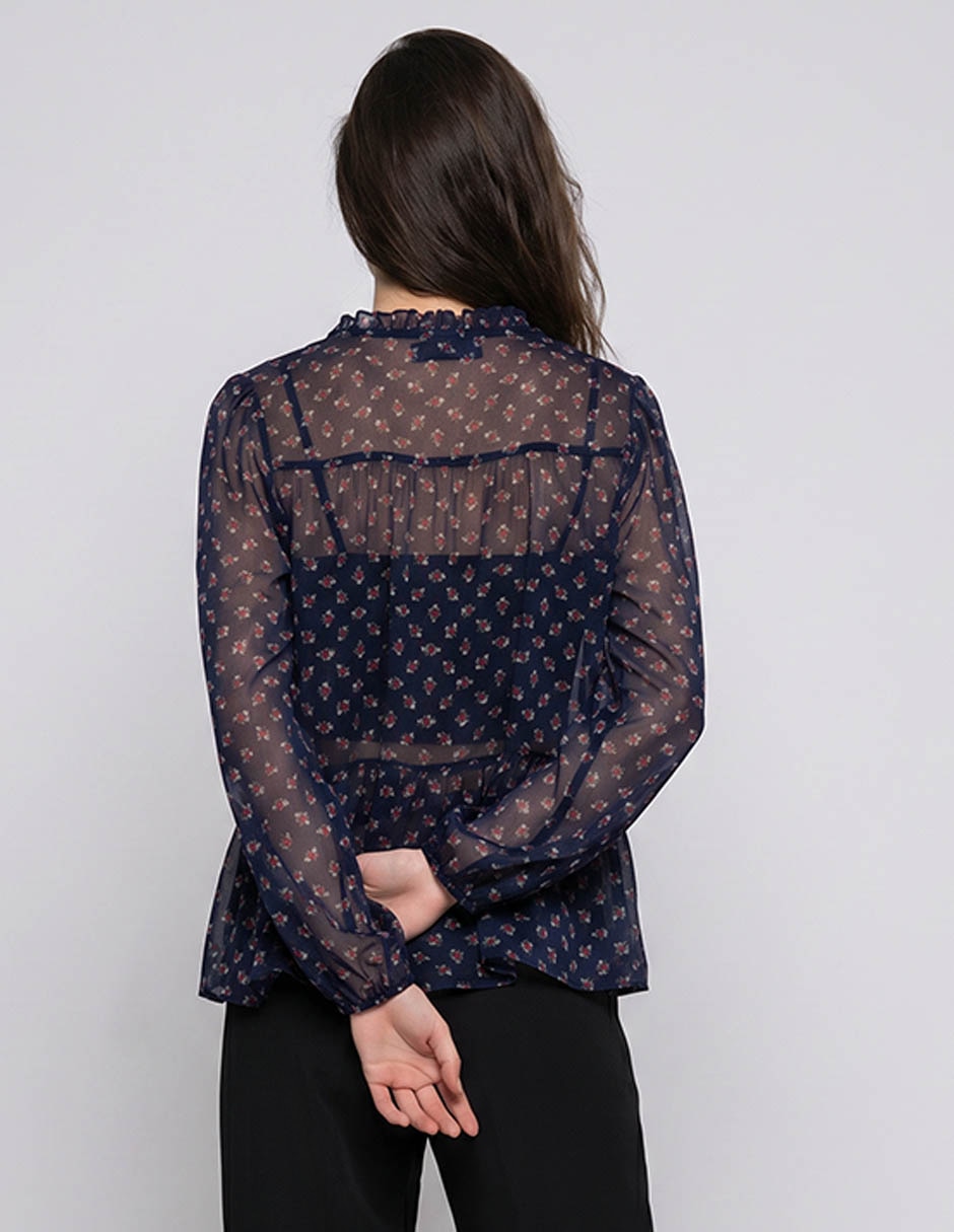 Blusa manga larga para mujer 2