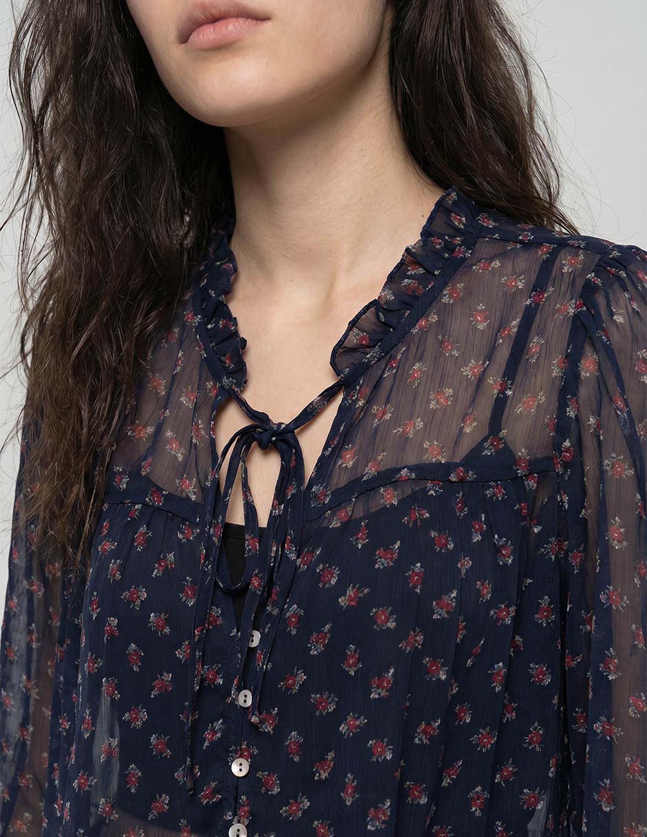 Blusa manga larga para mujer 3