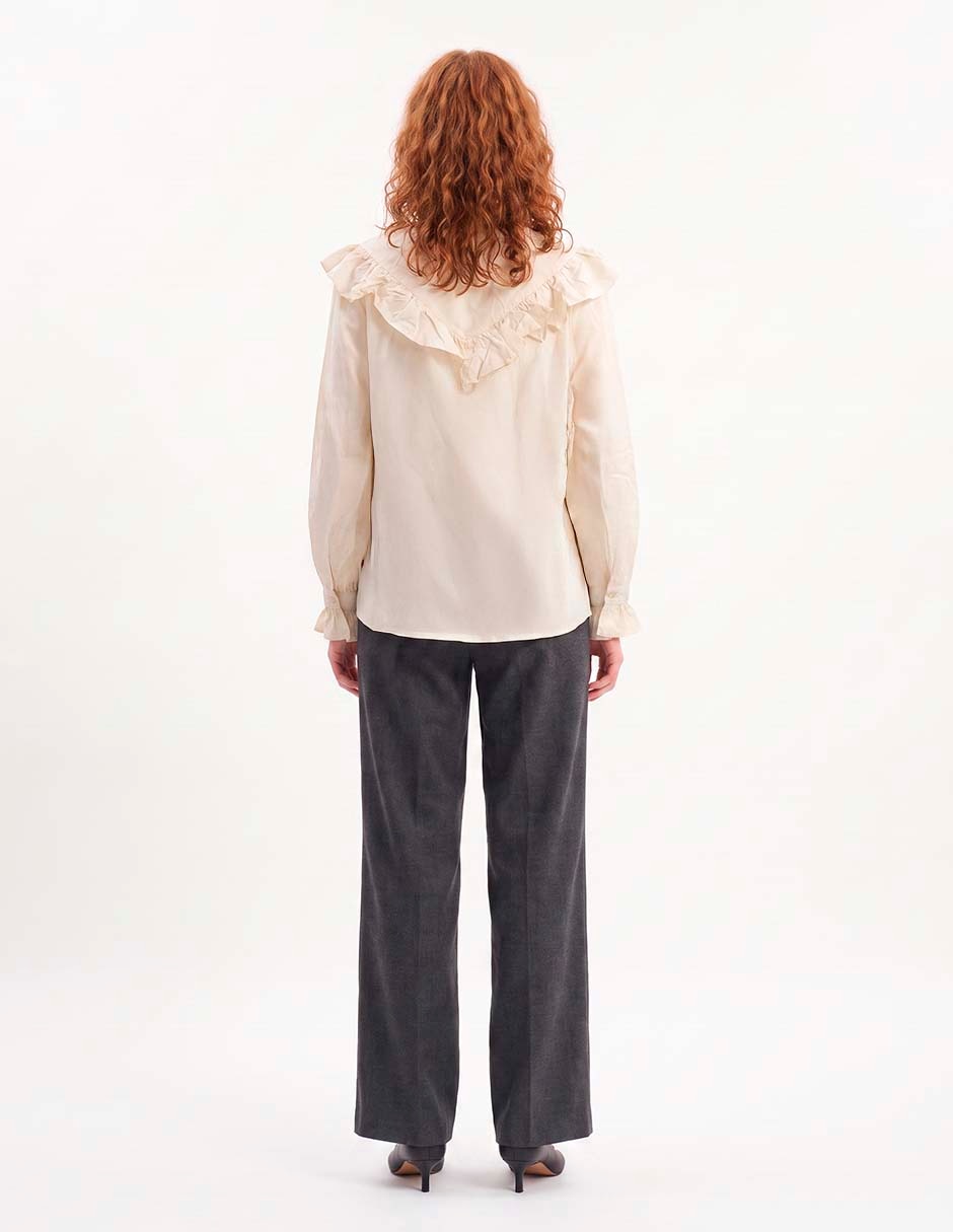 Blusa manga larga para mujer 4