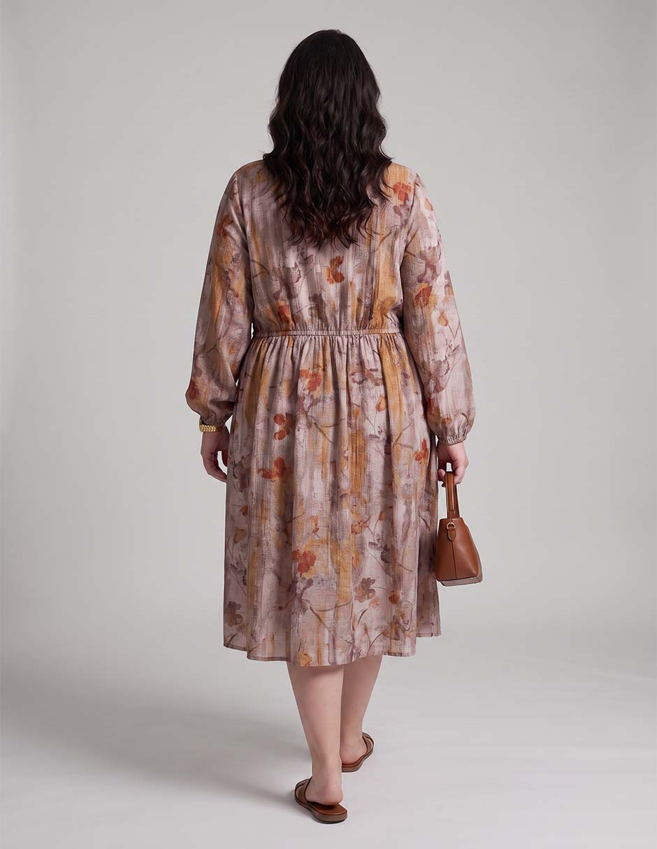 Vestido midi casual para mujer 2