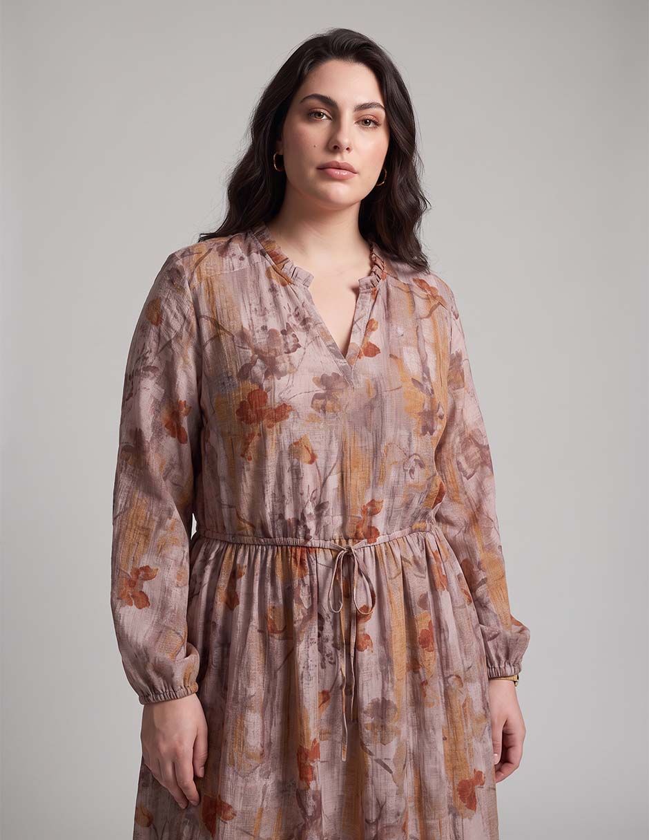 Vestido midi casual para mujer 3