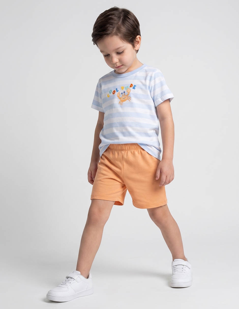 Short casual de algodón para niño Short casual de algodón para niño