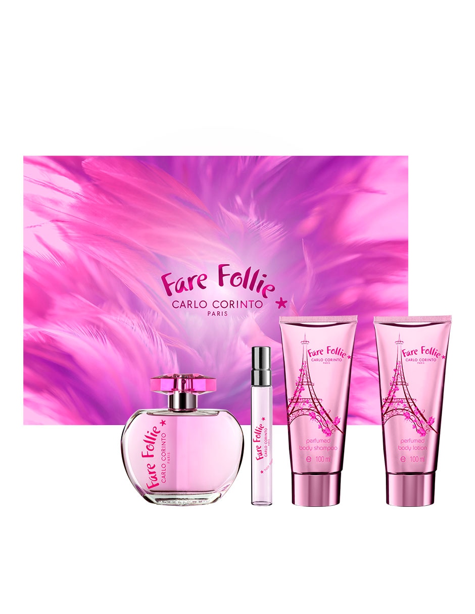 Kit Eau de toilette Carlo Corinto Fare Follie para mujer