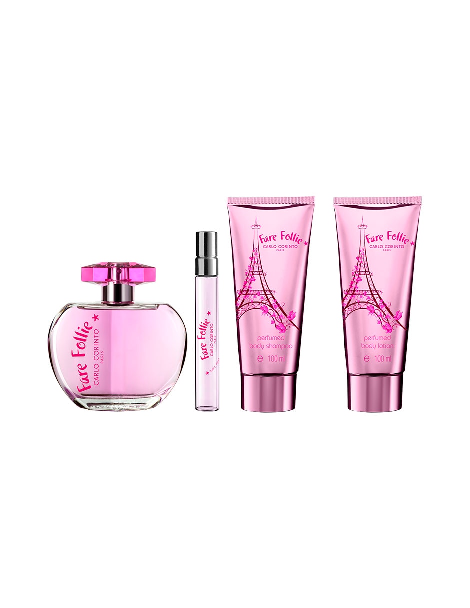 Kit Eau de toilette Carlo Corinto Fare Follie para mujer