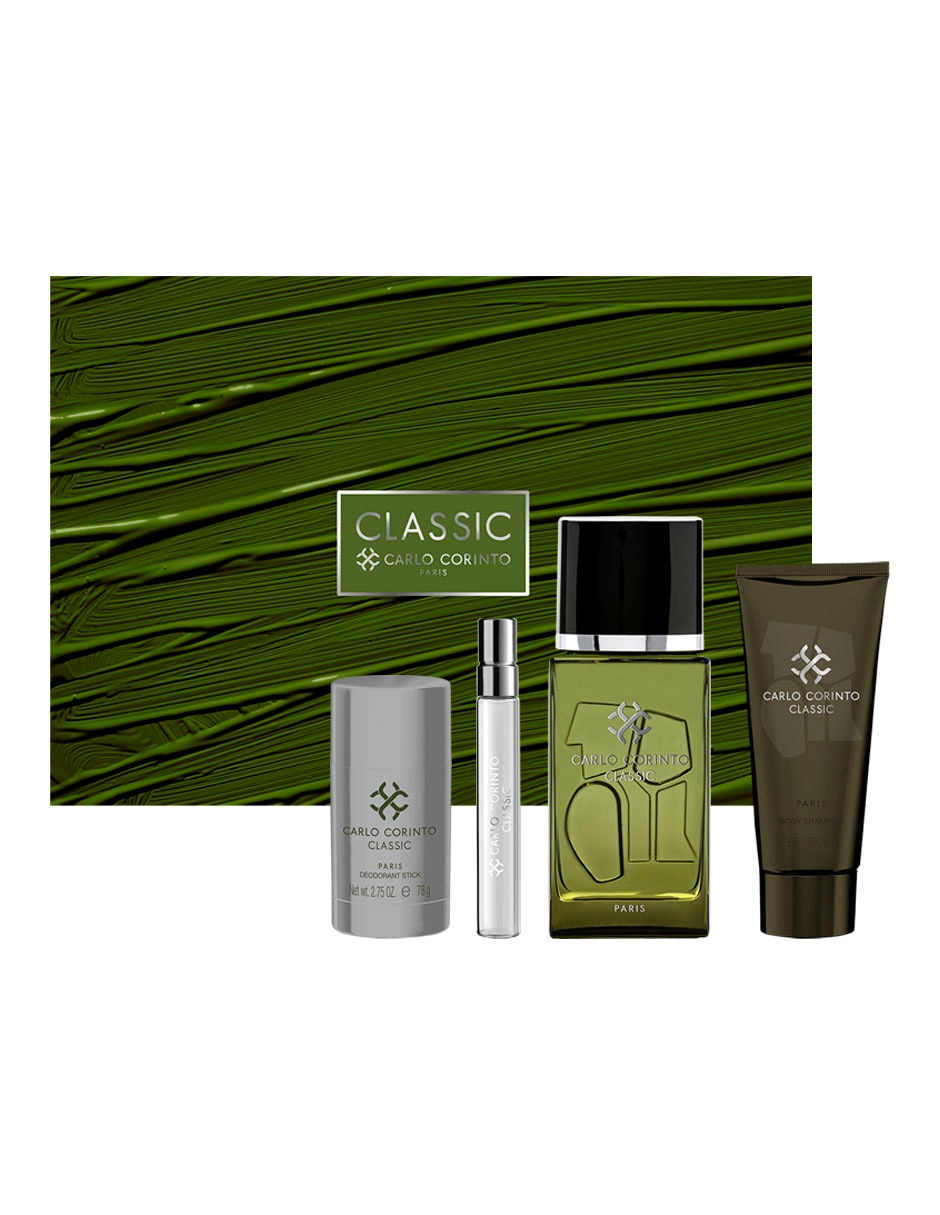 Kit Eau de toilette Carlo Corinto para hombre