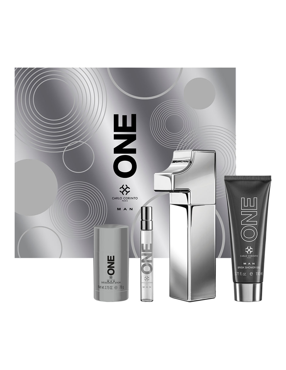 Kit Eau de parfum Carlo Corinto One para hombre