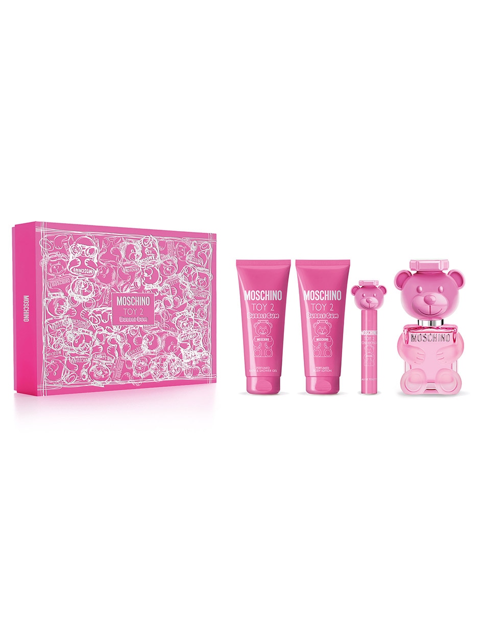 Set Eau de toilette Moschino Toy 2 Bubble Gum para mujer