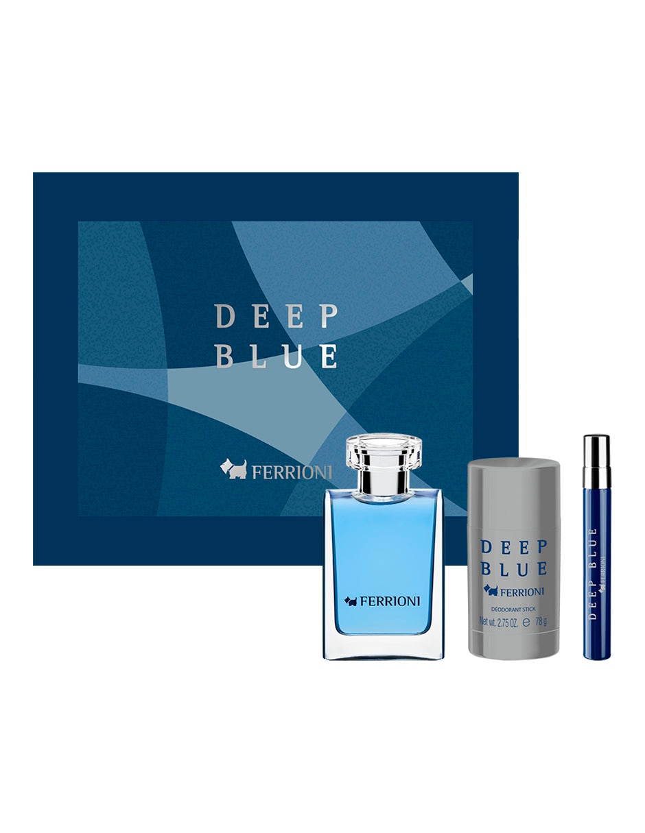 Set Eau de toilette Deep Blue para hombre 1