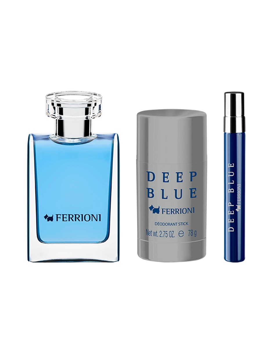 Set Eau de toilette Deep Blue para hombre 4