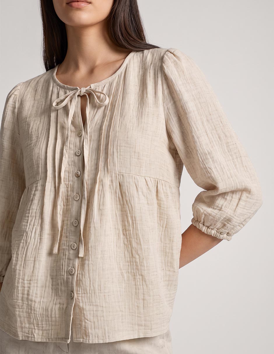 Blusa manga 3/4 para mujer 4