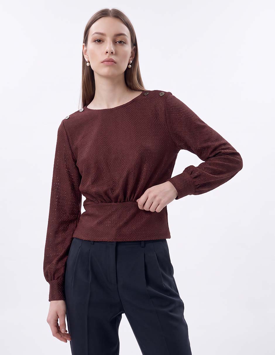 Blusa manga larga para mujer Blusa manga larga para mujer