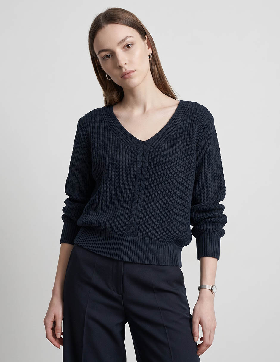 Suéter cuello v para mujer Suéter cuello v para mujer