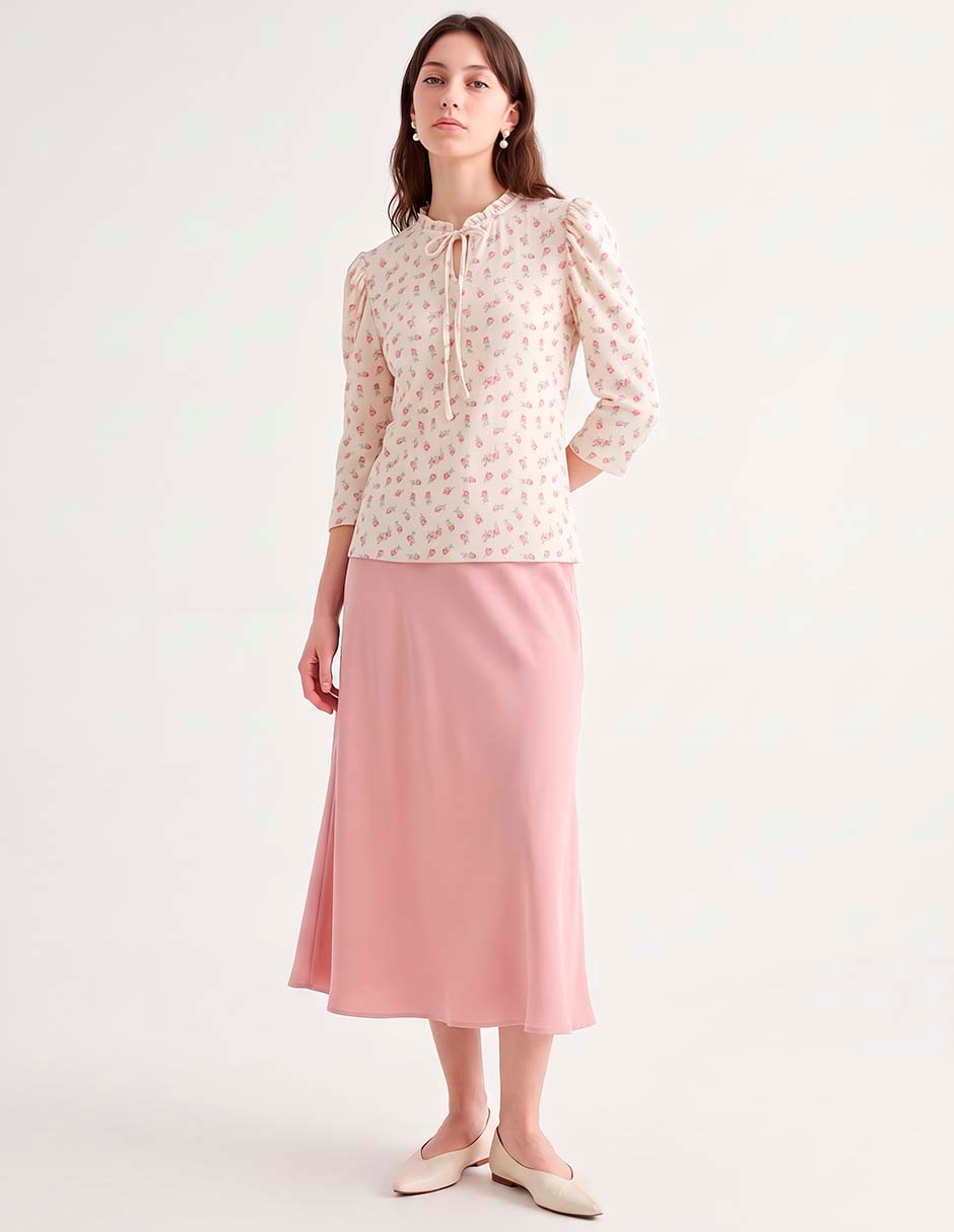 Blusa manga 3/4 para mujer