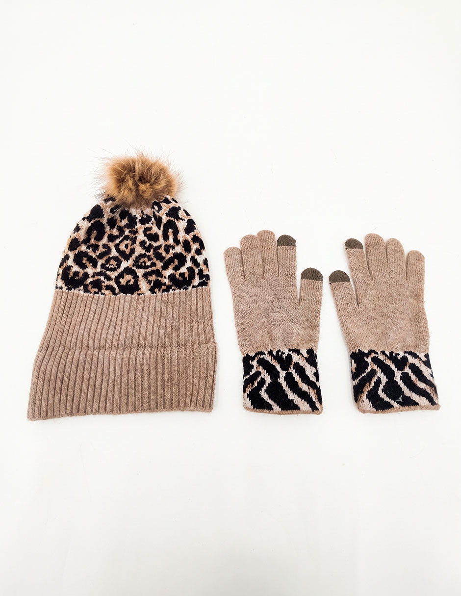 Set guantes y gorro de mujer Set guantes y gorro de mujer