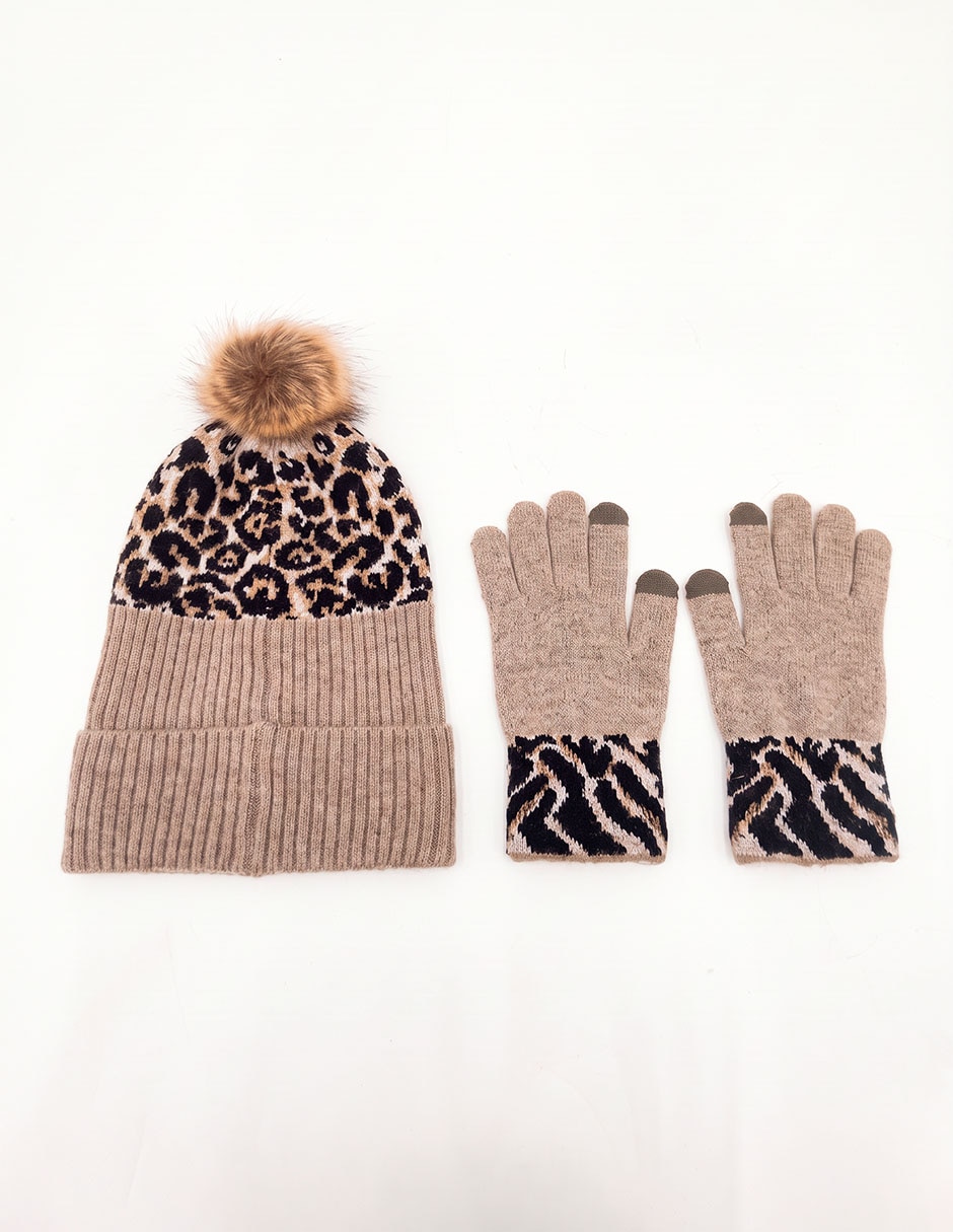 Set guantes y gorro de mujer 2