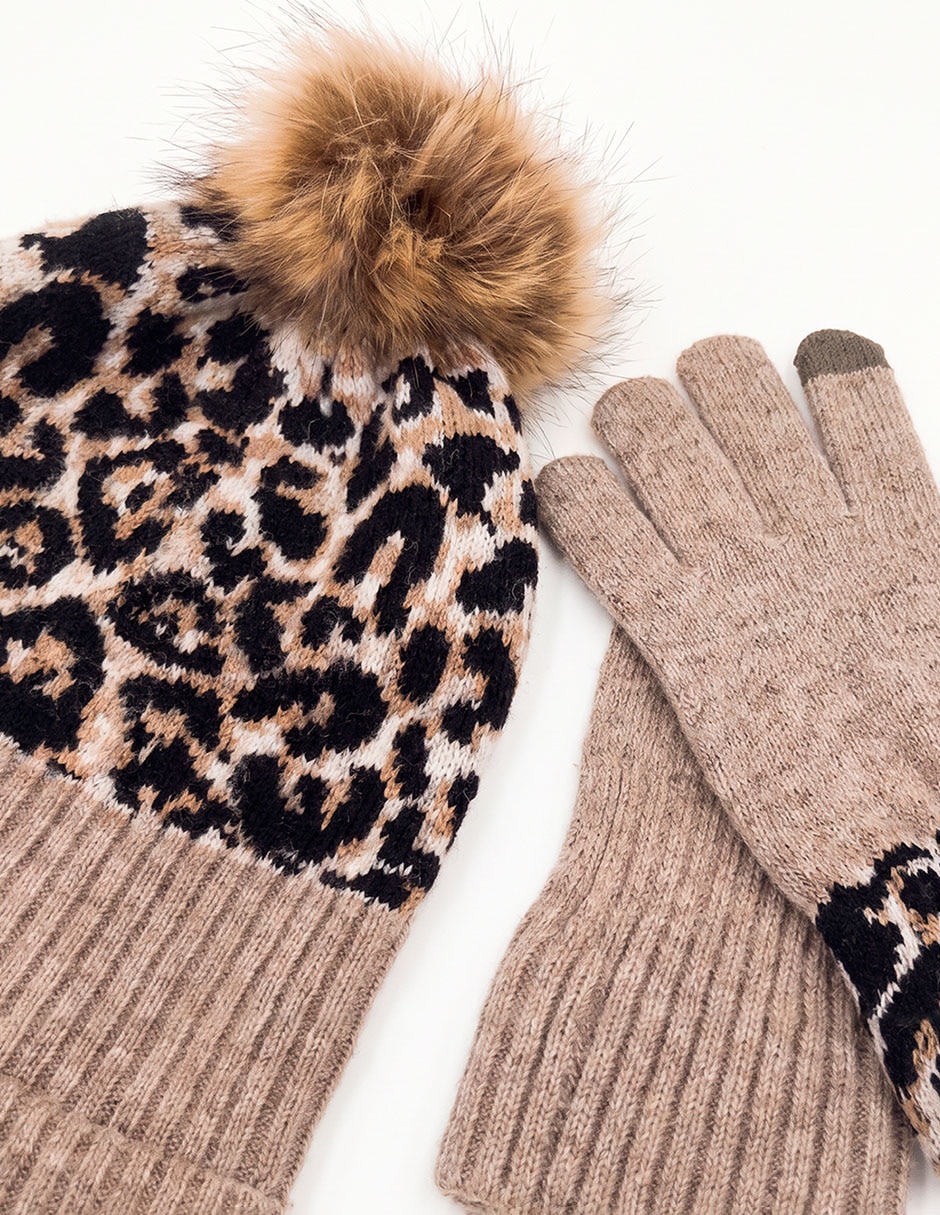 Set guantes y gorro de mujer 4