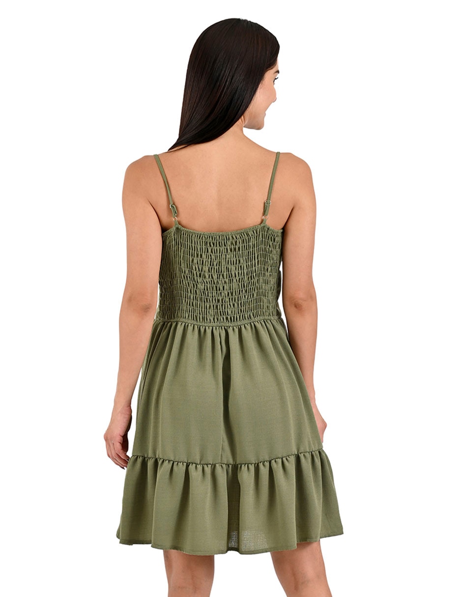 Vestido corto casual para mujer 4