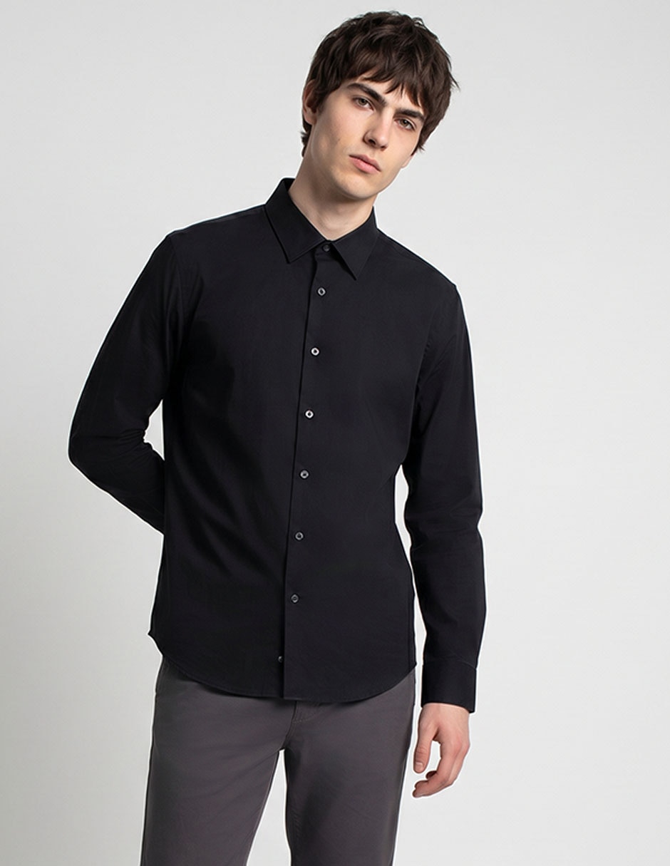 Camisa casual Mossimo manga larga para hombre