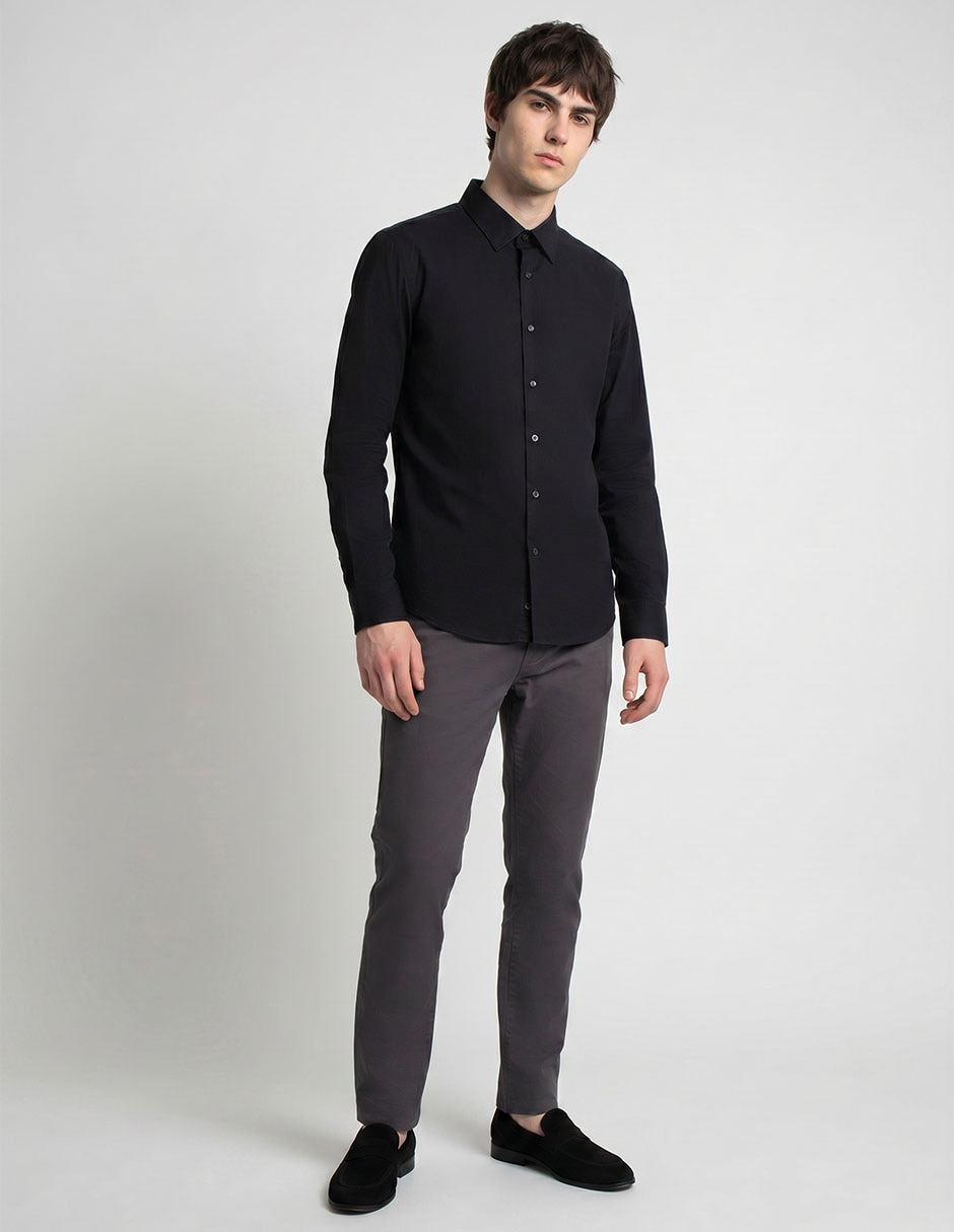 Camisa casual Mossimo manga larga para hombre