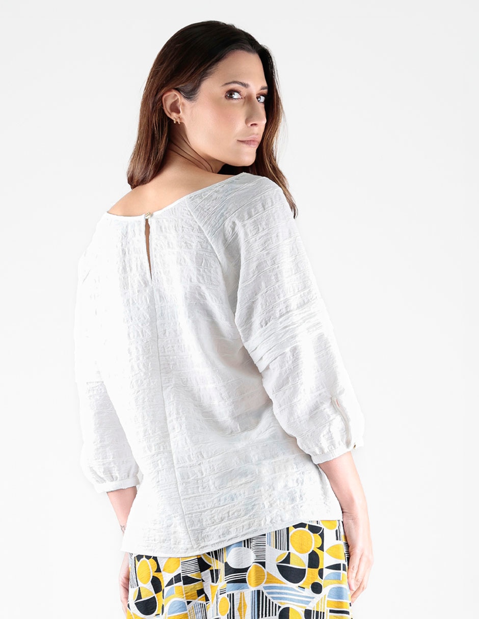 Blusa manga 3/4 para mujer 2