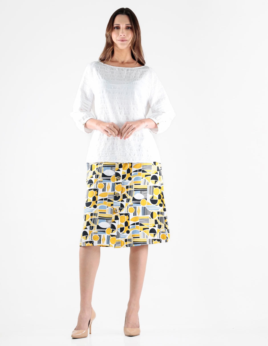Blusa manga 3/4 para mujer 3