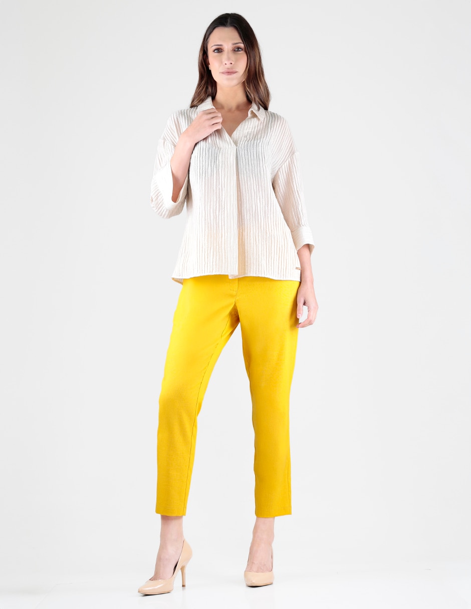Blusa manga 3/4 para mujer 2