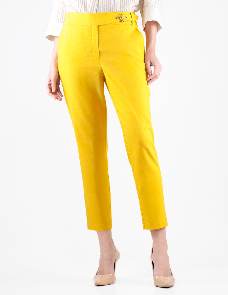 Pantalón chino slim para mujer Pantalón chino slim para mujer