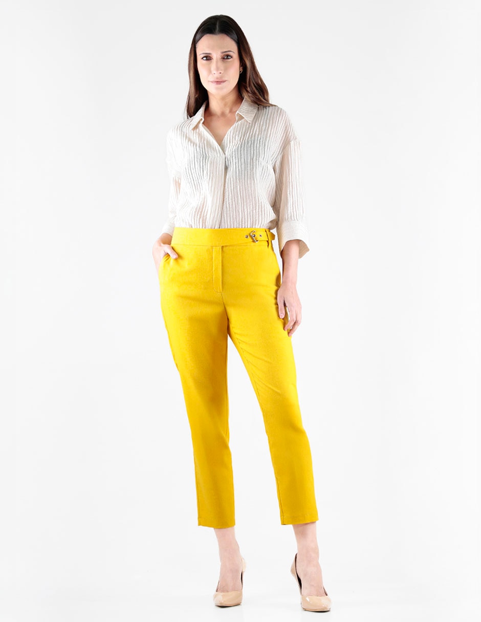 Pantalón chino skinny para mujer 3
