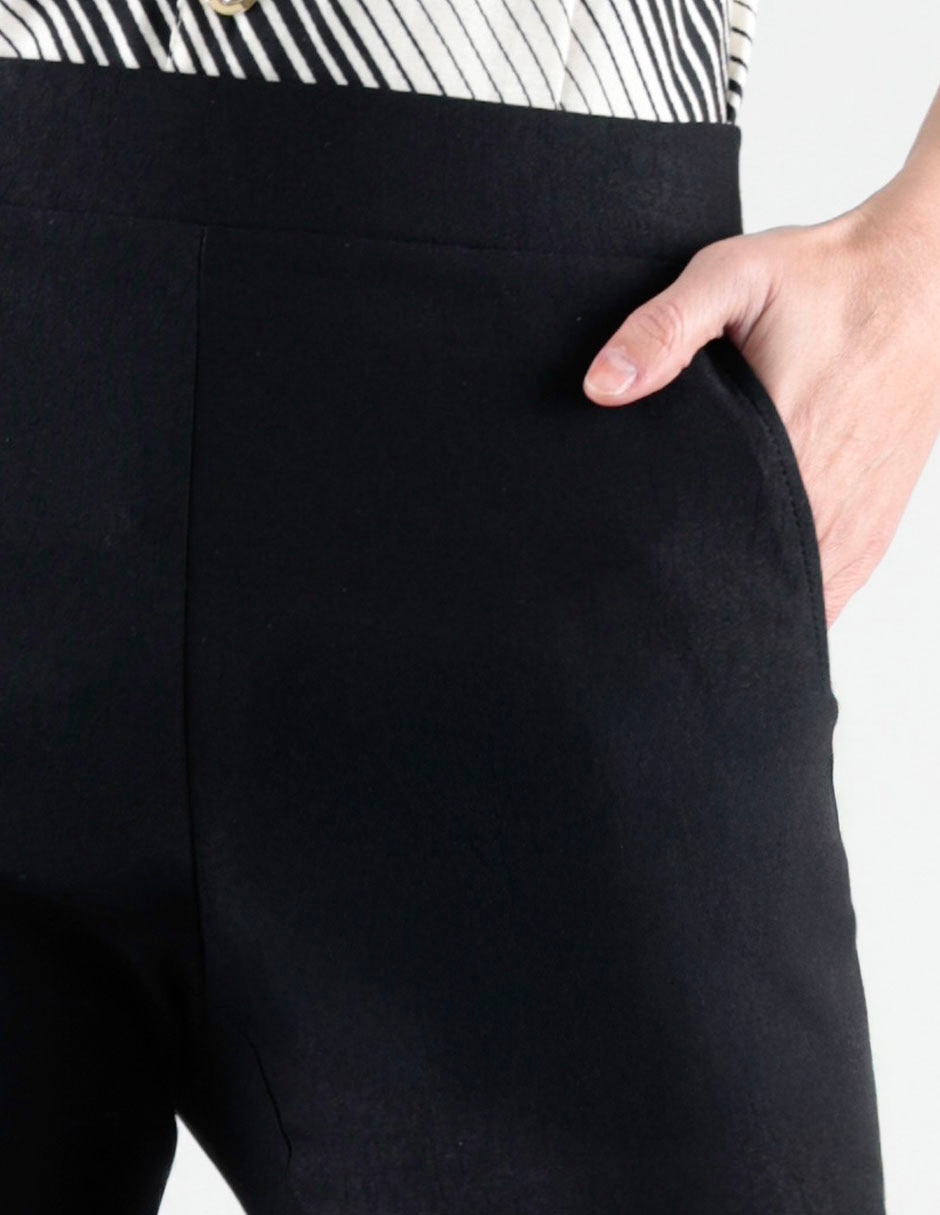 Pantalón capri skinny para mujer