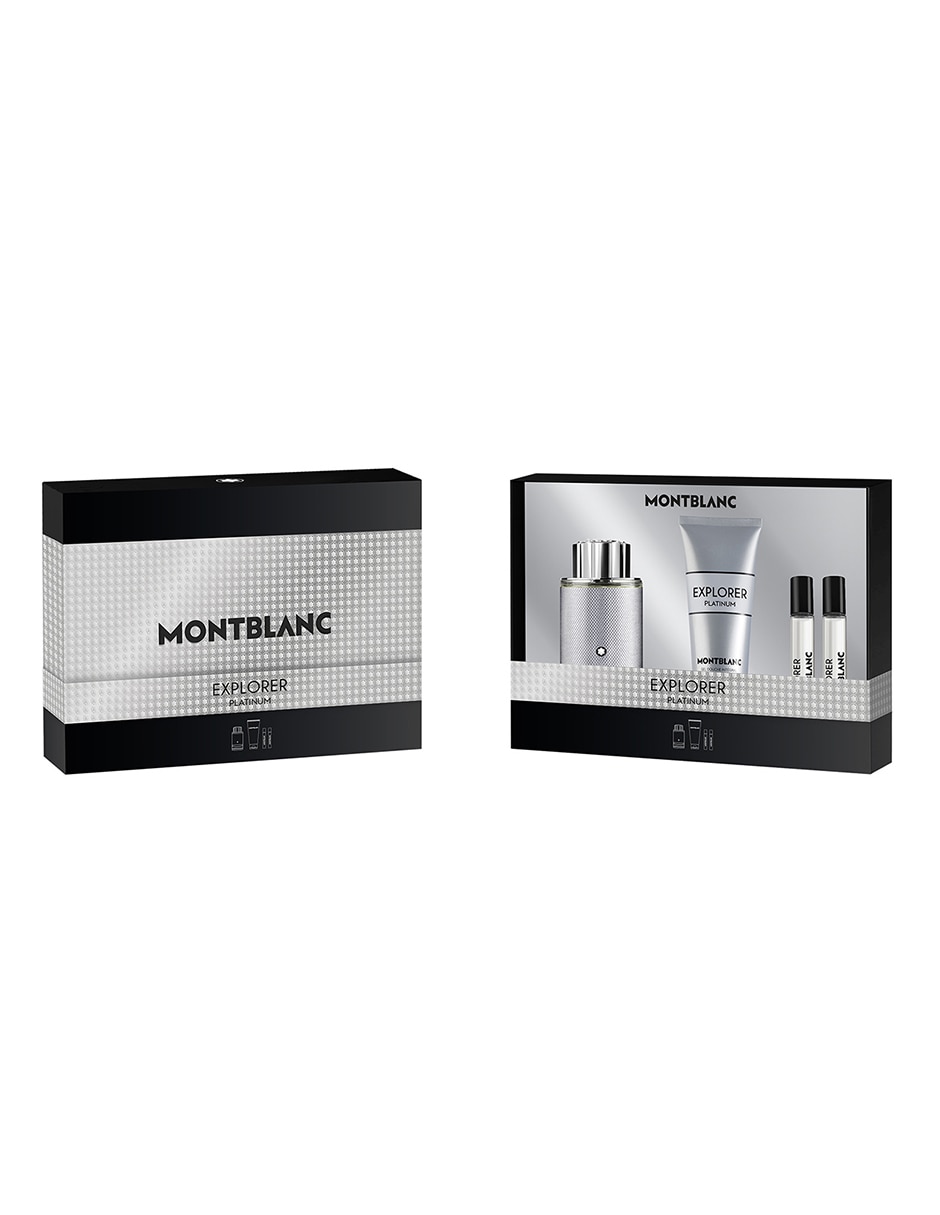 Set Eau de parfum Montblanc Explorer Platinum para hombre