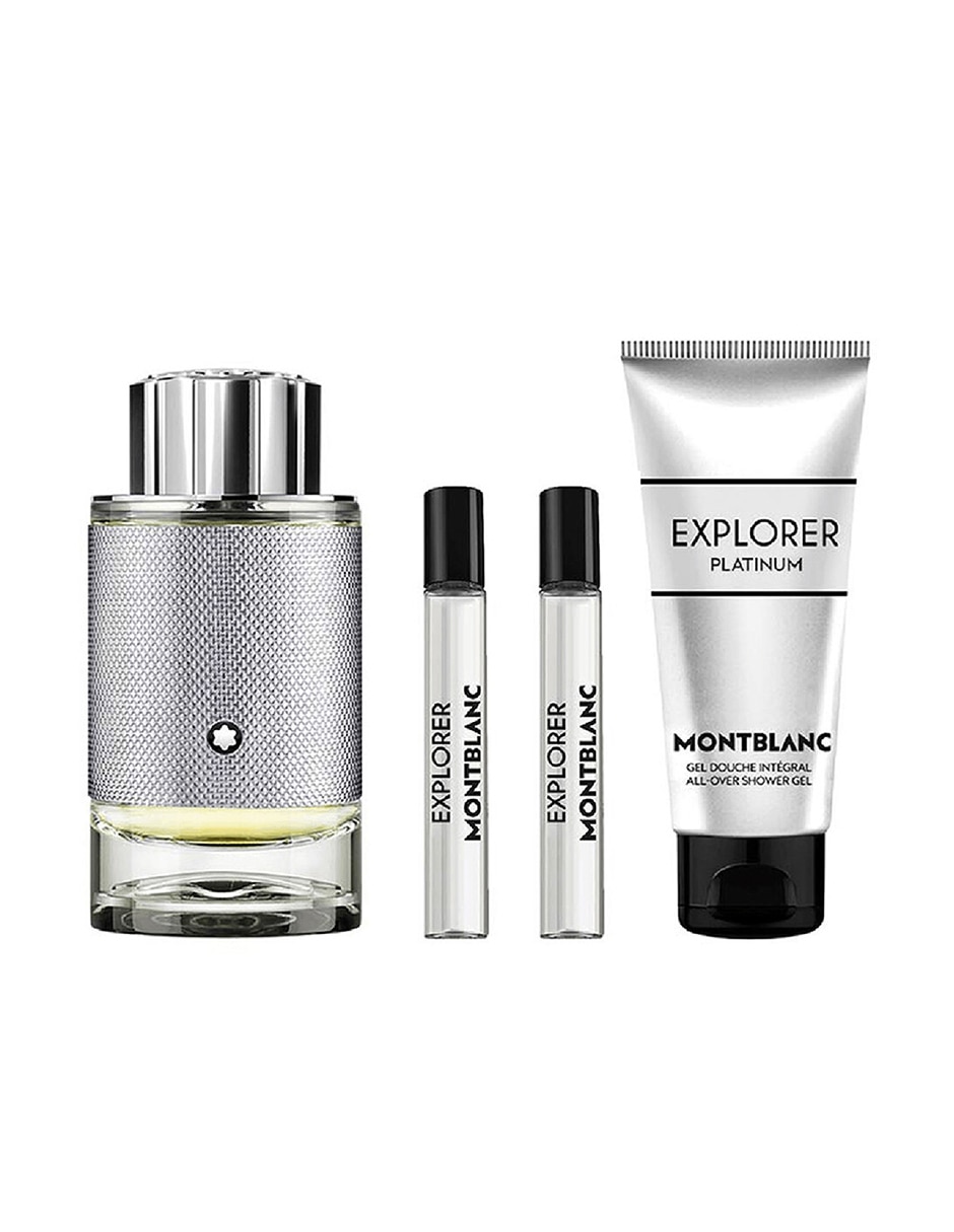 Set Eau de parfum Montblanc Explorer Platinum para hombre
