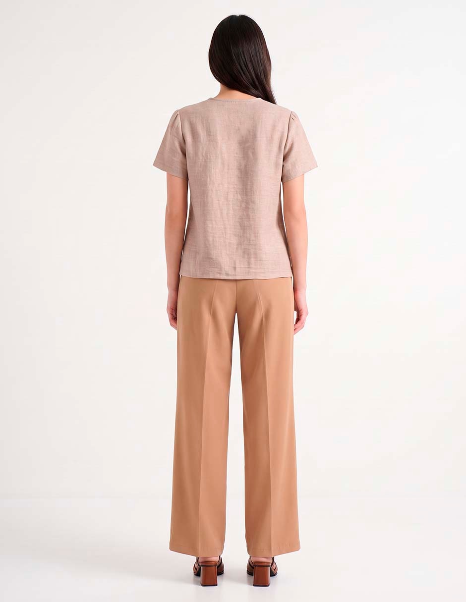 Blusa manga corta para mujer 2