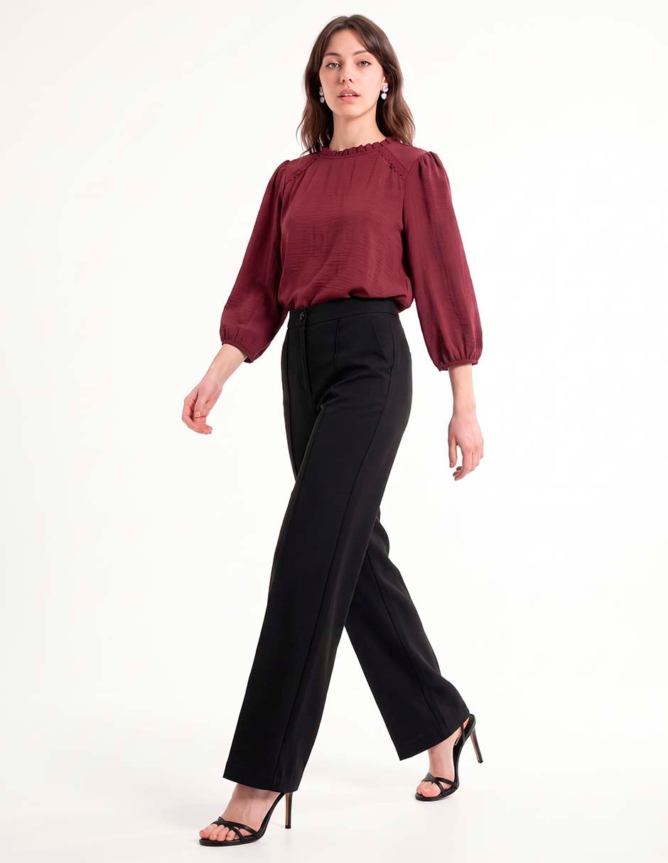 Blusa manga 3/4 para mujer