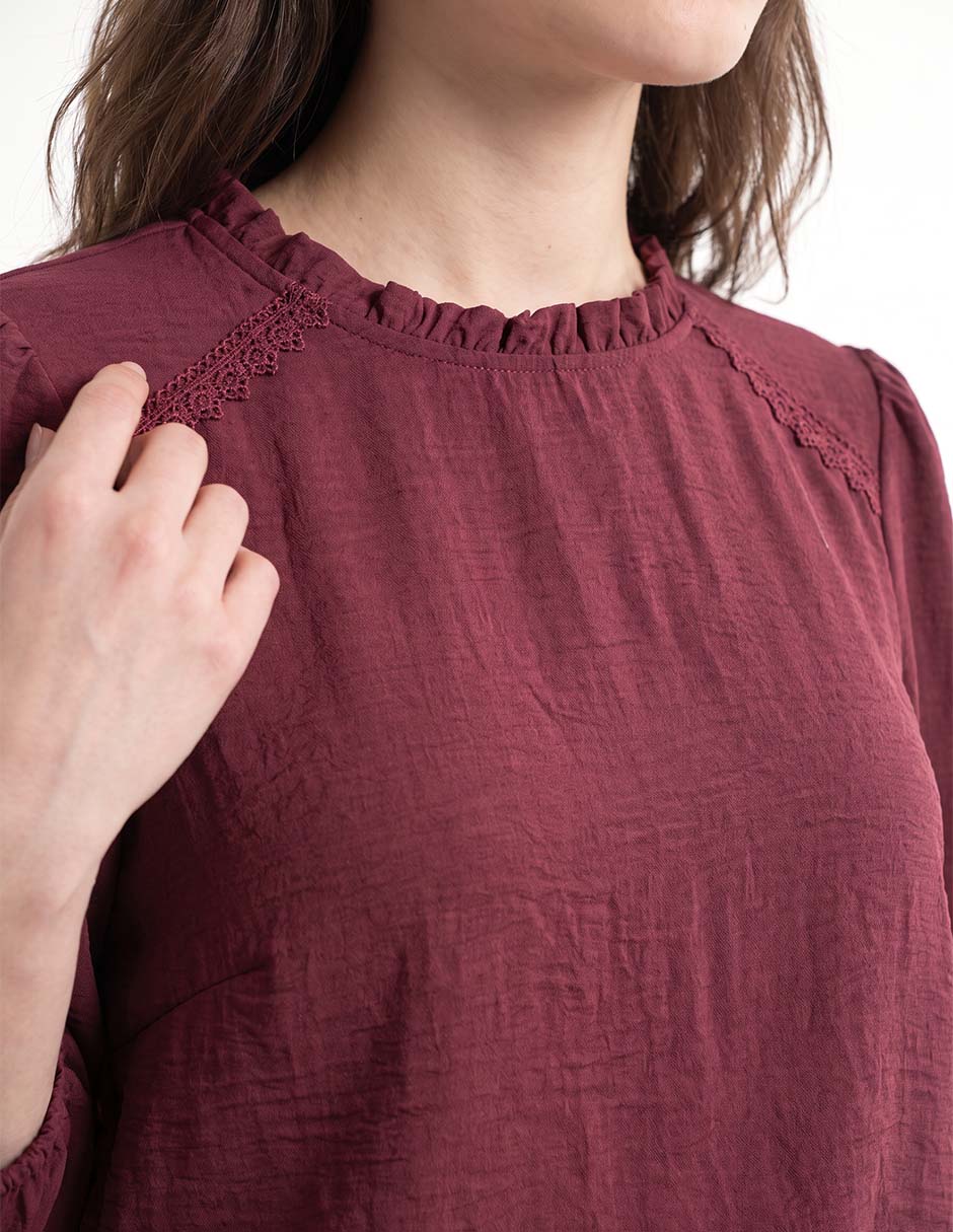 Blusa manga 3/4 para mujer