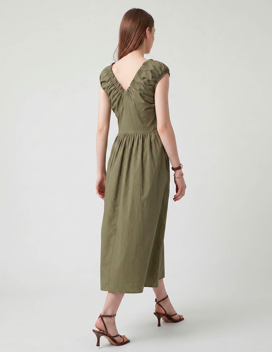 Vestido crop casual para mujer 2