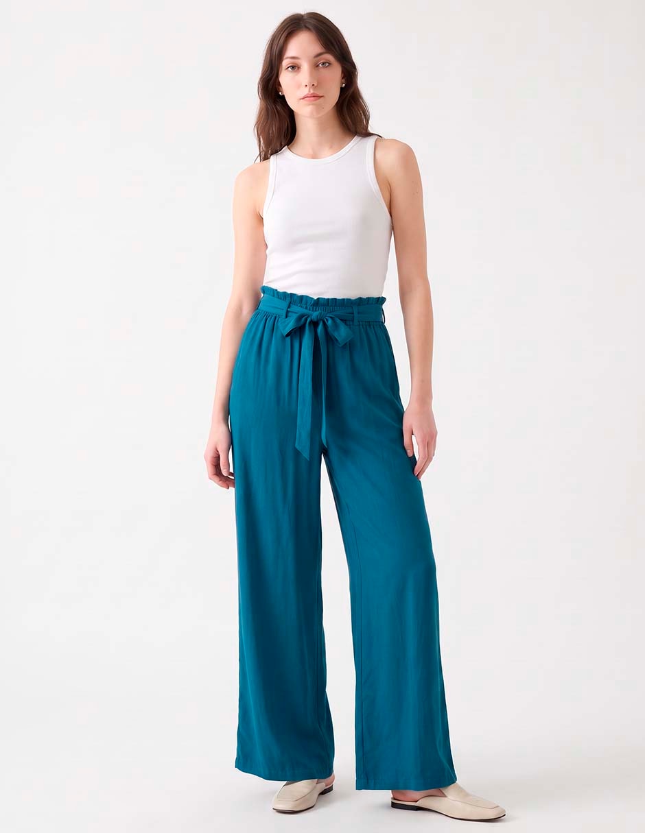 Pantalón wide leg para mujer