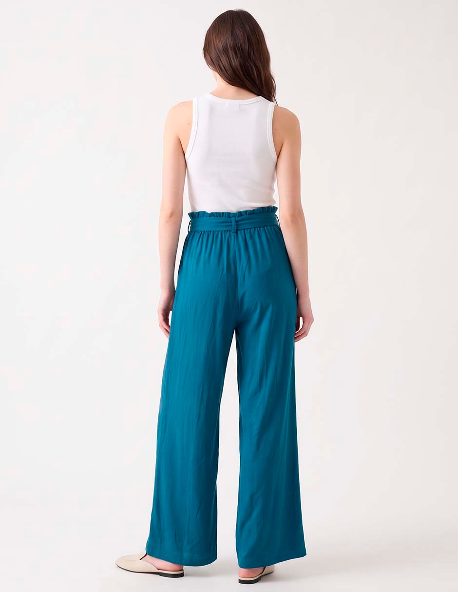 Pantalón wide leg para mujer 4