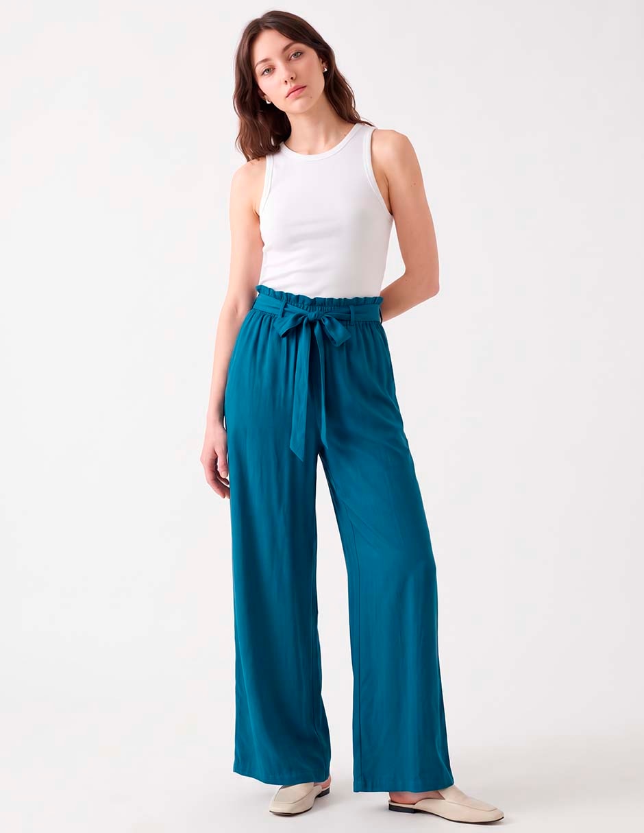 Pantalón wide leg para mujer 3