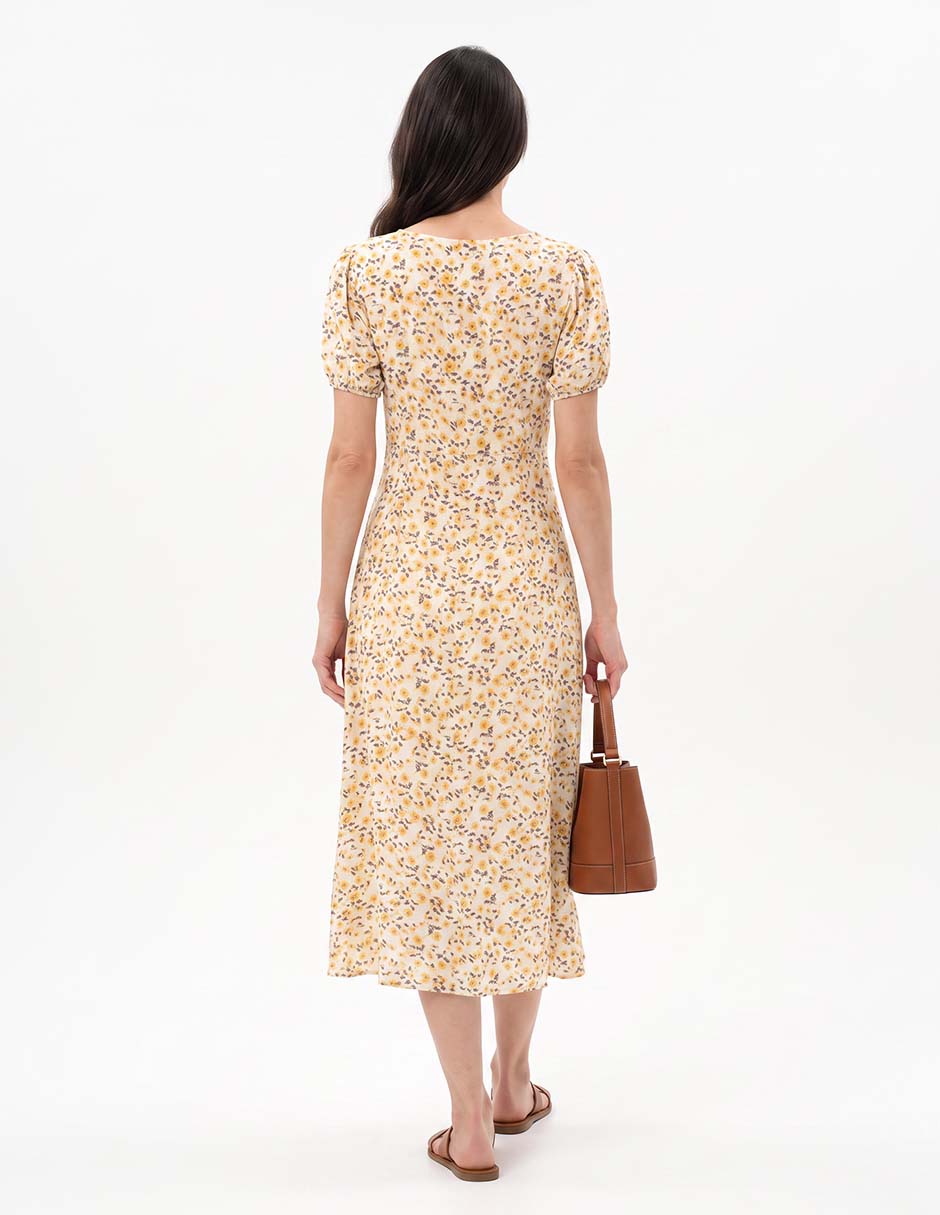 Vestido midi casual para mujer 4