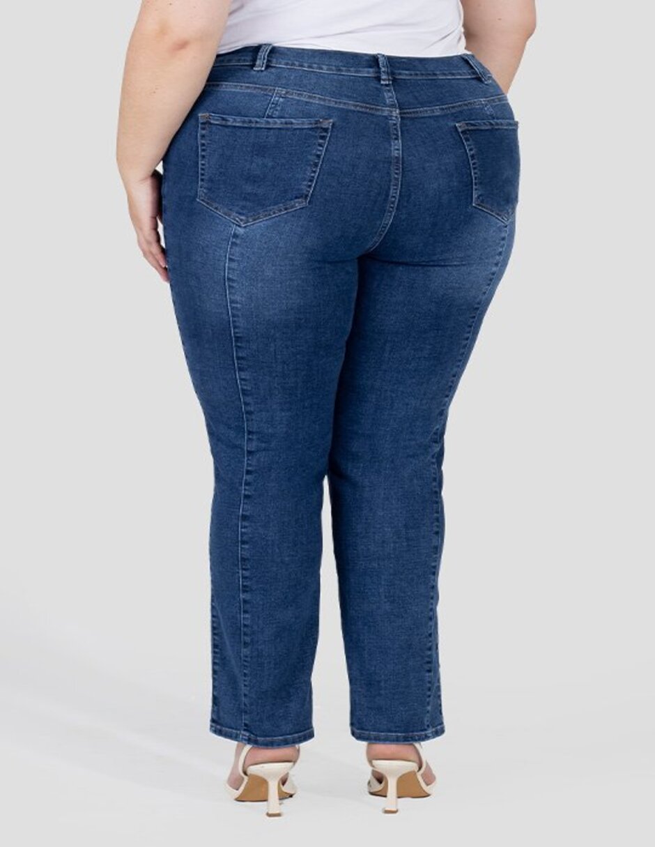 Jeans skinny cintura alta Oh Pomp para mujer