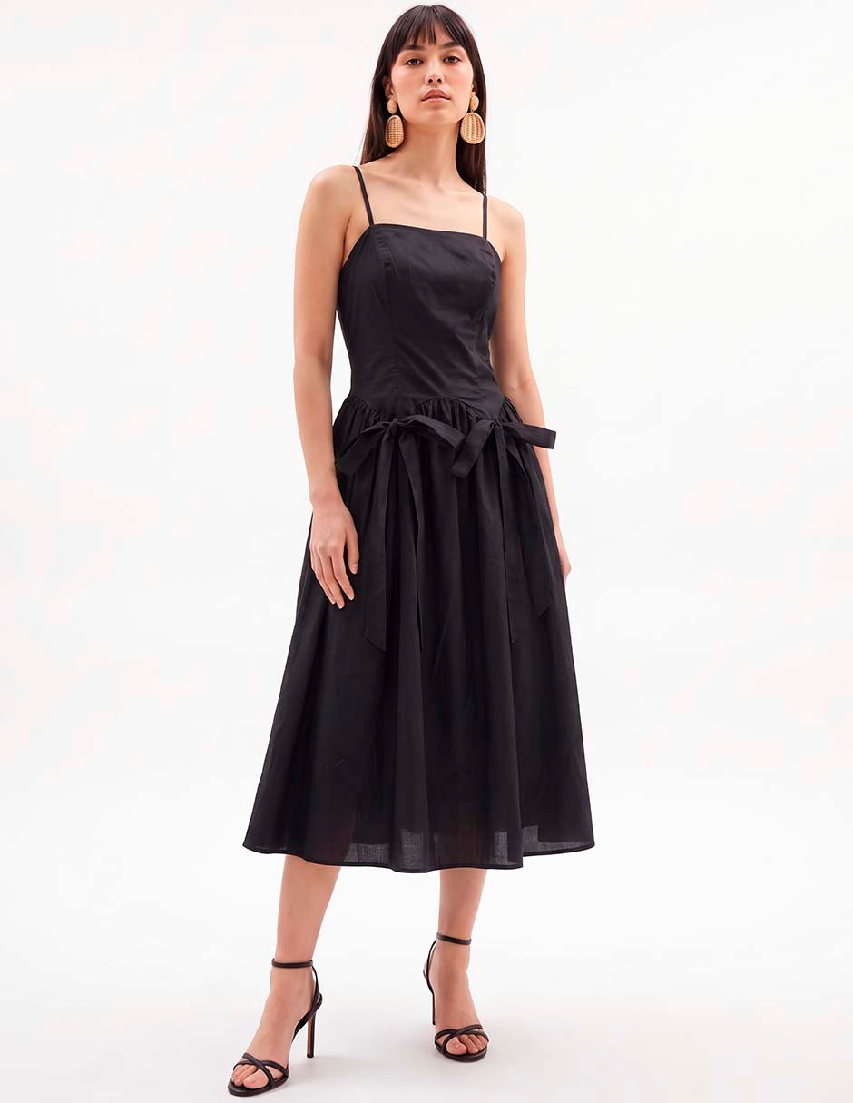 Vestido midi casual para mujer Vestido midi casual para mujer
