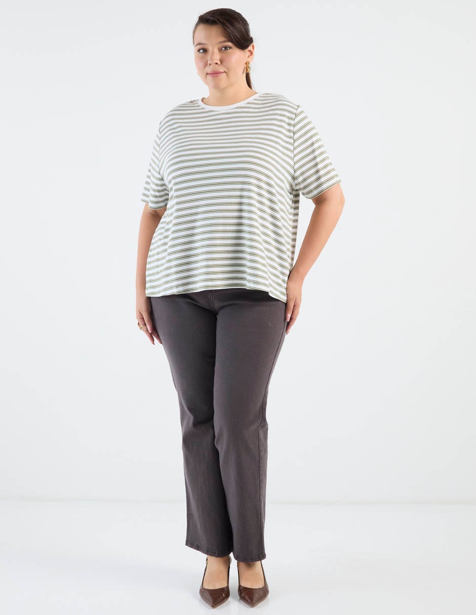 Jeans straight para mujer 4