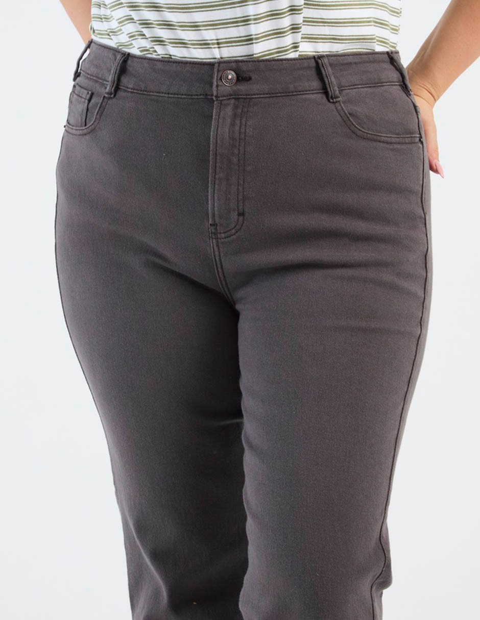 Jeans straight para mujer 5