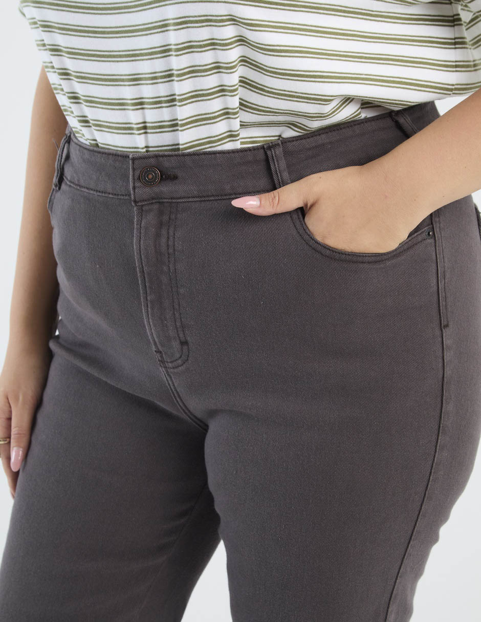 Jeans straight para mujer 2