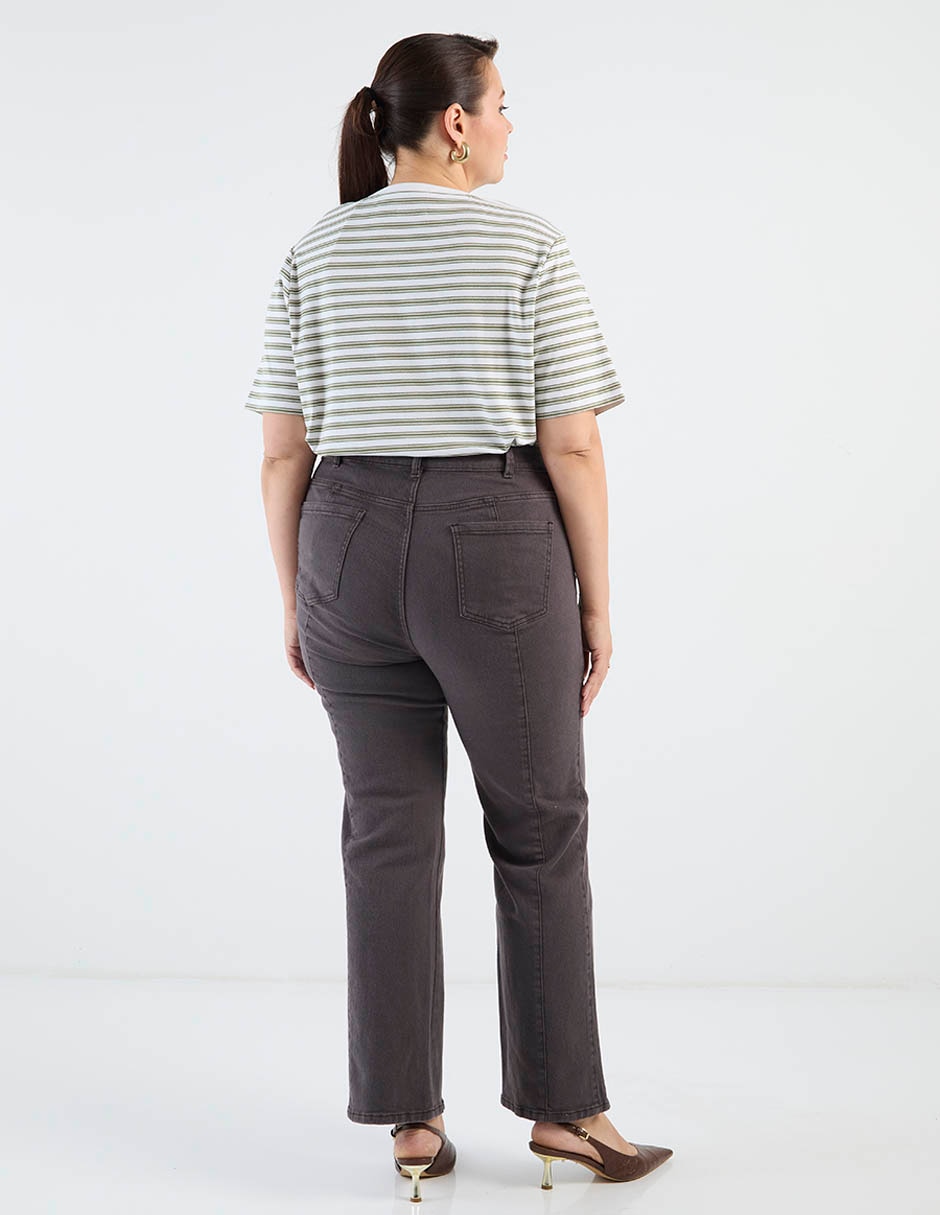 Jeans straight para mujer 6