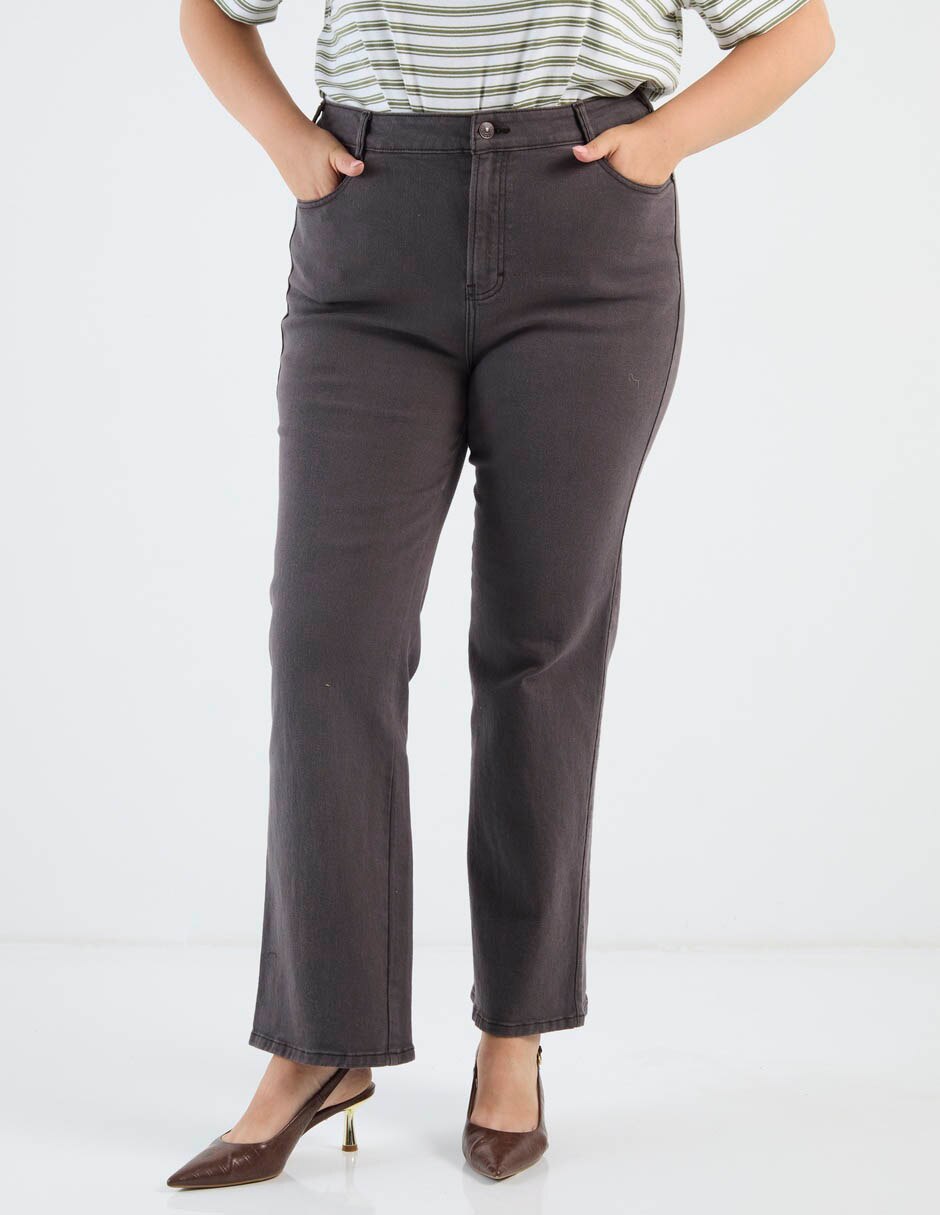 Jeans straight oh pomp para mujer