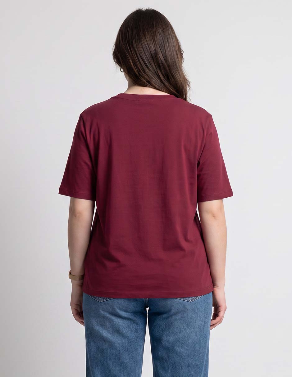 Playera manga corta disnet dtr jack y sally cuello redondo para mujer 2