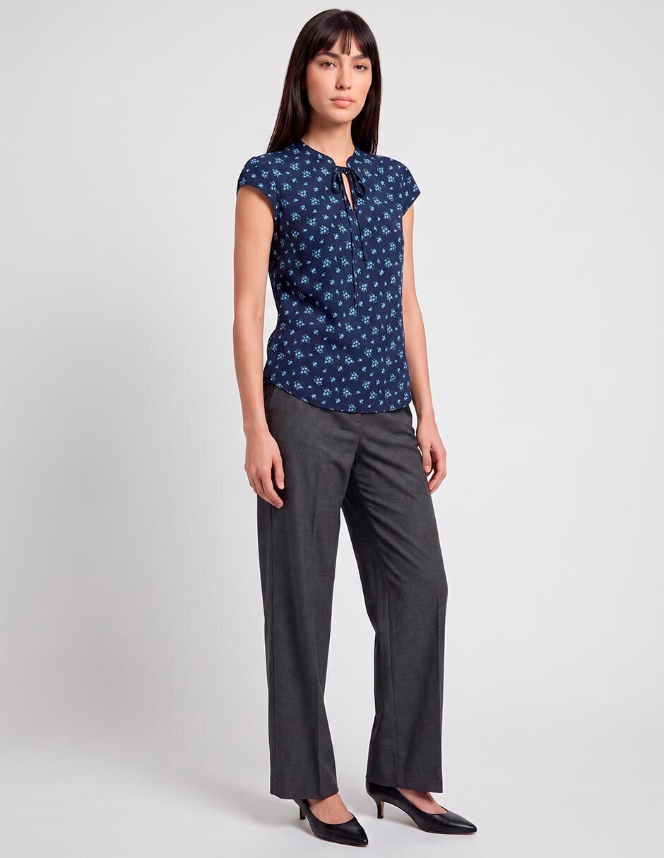 Blusa manga corta para mujer 3